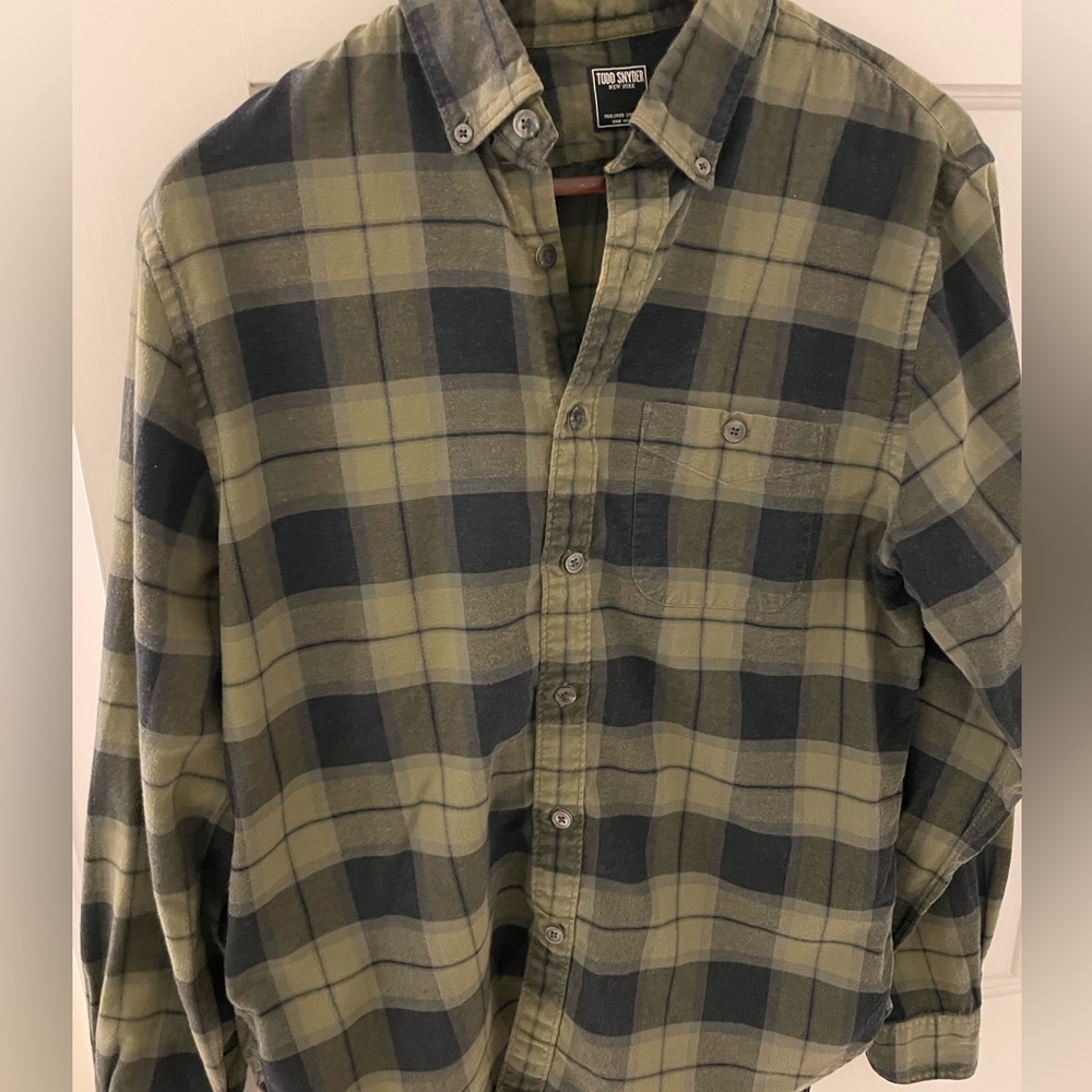 Todd Snyder Flannel Button-Up